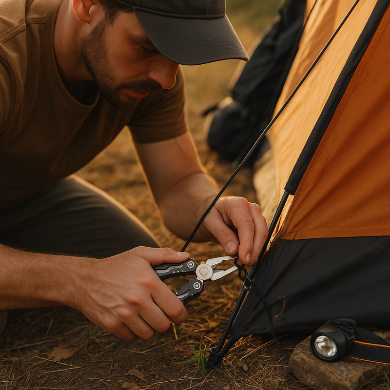 Alicate Multifuncional Tático NomadeGrip 17 em 1 – Edição Premium Limitada