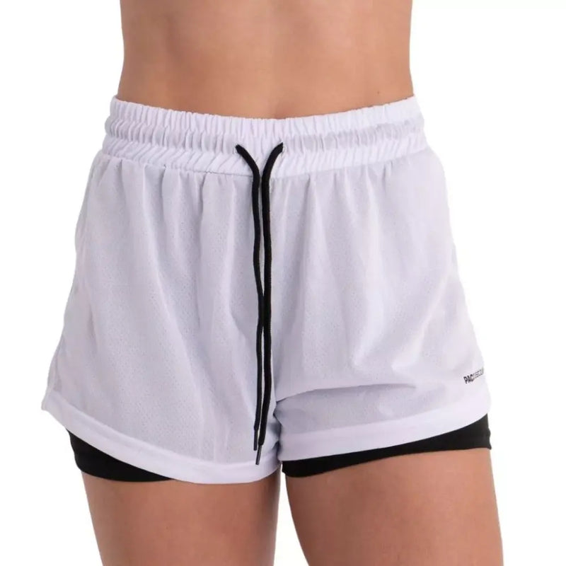 Shorts 2 em 1 Fitness com Bolso – Poucas Peças Disponíveis