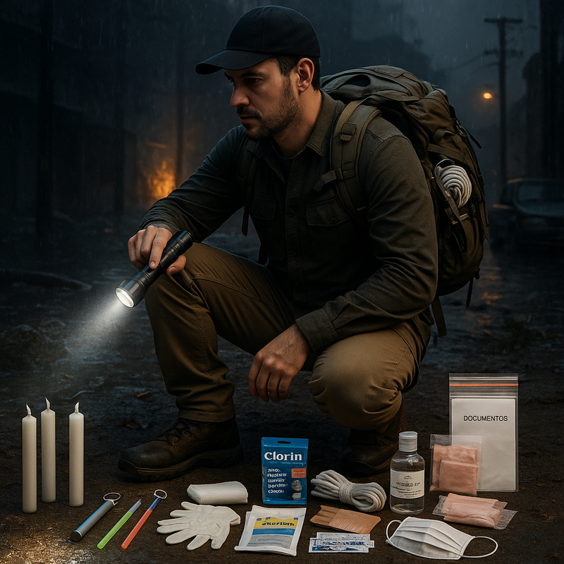 Kit Emergencial Tático 80 Itens – Prepare-se Agora!