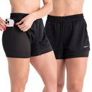Shorts 2 em 1 Fitness com Bolso – Poucas Peças Disponíveis