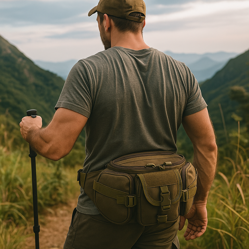 Pochete Tática Outdoor Impermeável – Edição Limitada