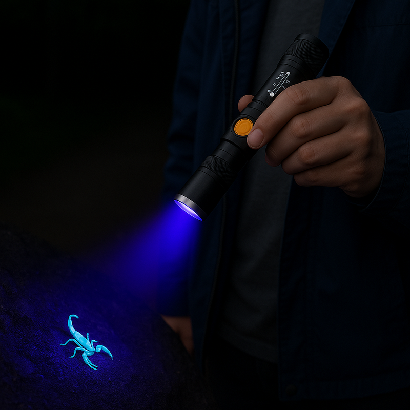 Lanterna UV Potente e Resistente – Oferta Limitada!
