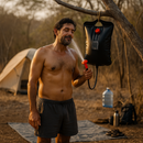 Ducha Solar Portátil 20L para Camping com Aquecimento Natural