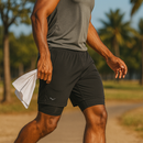 SHORTS COMBATE 2 EM 1 — ÚLTIMAS UNIDADES COM FRETE GRÁTIS!