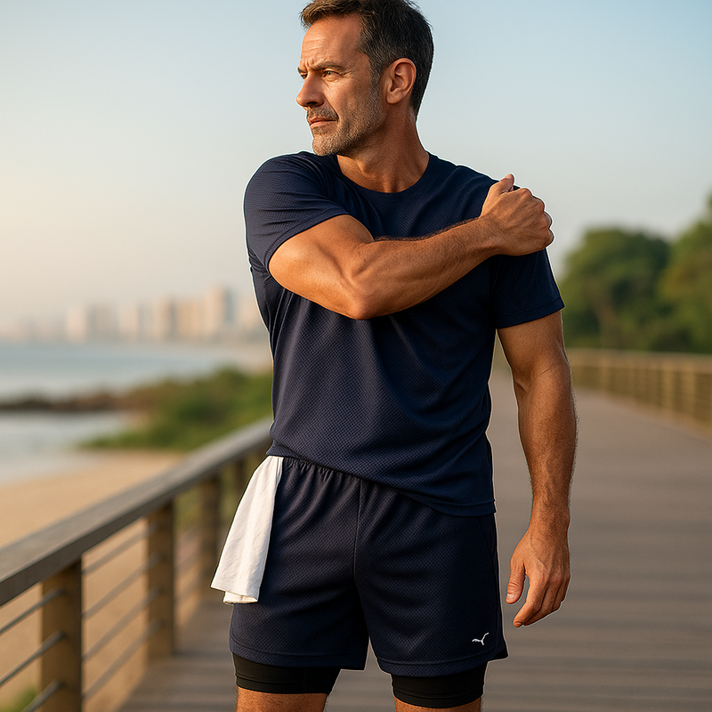 SHORTS COMBATE 2 EM 1 — ÚLTIMAS UNIDADES COM FRETE GRÁTIS!