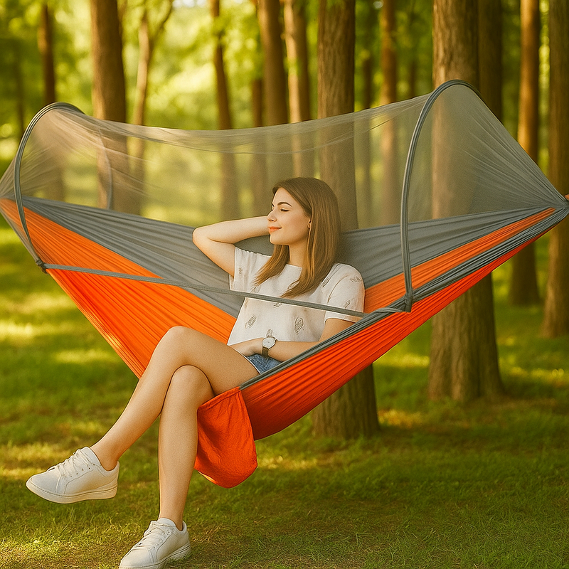 Rede de Camping com Mosquiteiro | Enquanto Durar o Estoque!