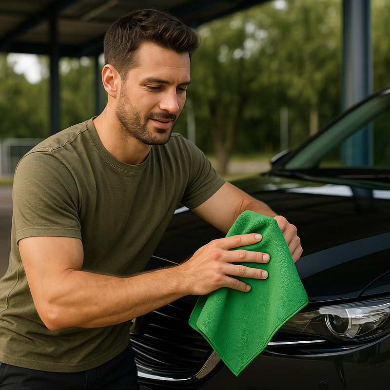 Kit 10 Panos de Microfibra 30x30cm para Limpeza Geral Power Fibra