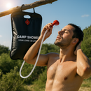 Ducha Solar Portátil 20L para Camping com Aquecimento Natural