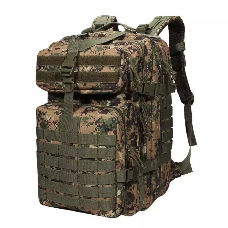Mochila Tática Militar 50L Impermeável para Aventuras