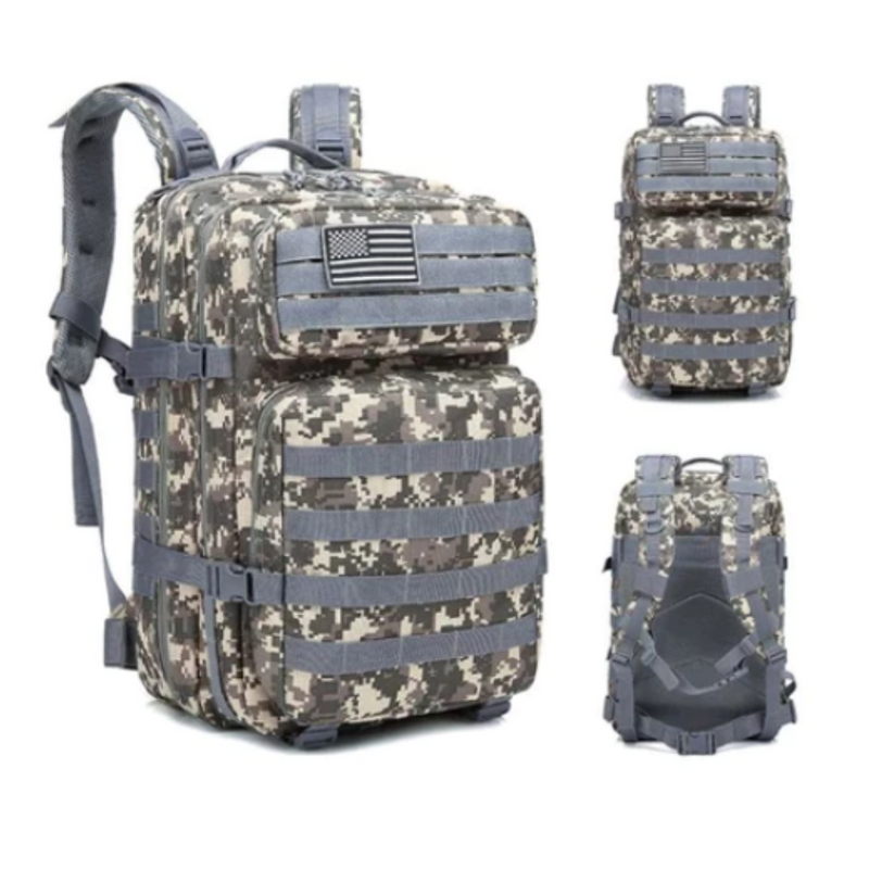 Mochila Tática Militar 50L Impermeável para Aventuras