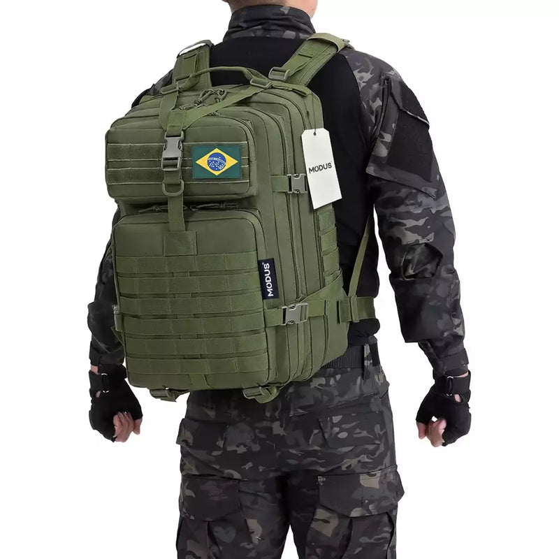 Mochila Tática Militar 50L Impermeável para Aventuras